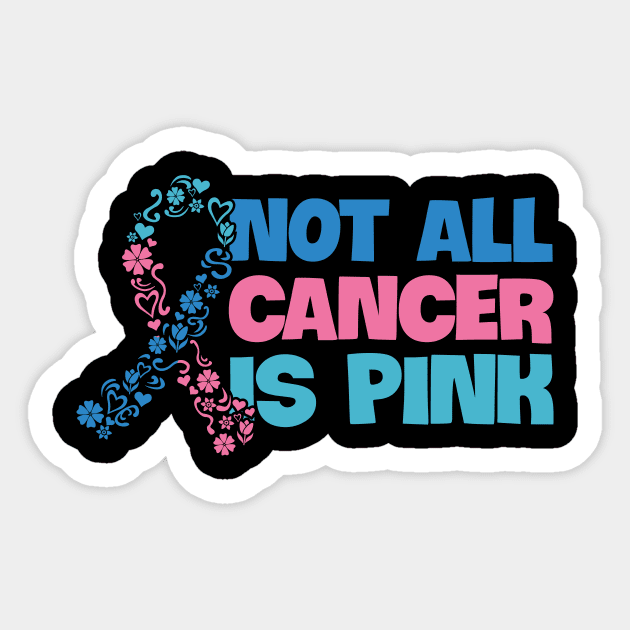 Fight Thyroid Cancer Quote for a Thyroid Cancer Survivor Sticker by ErdnussbutterToast